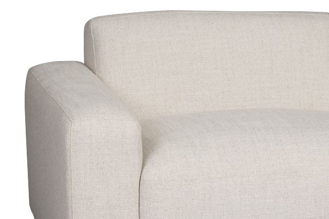 Baylor Light Beige Fabric 2-piece Modular Sofa