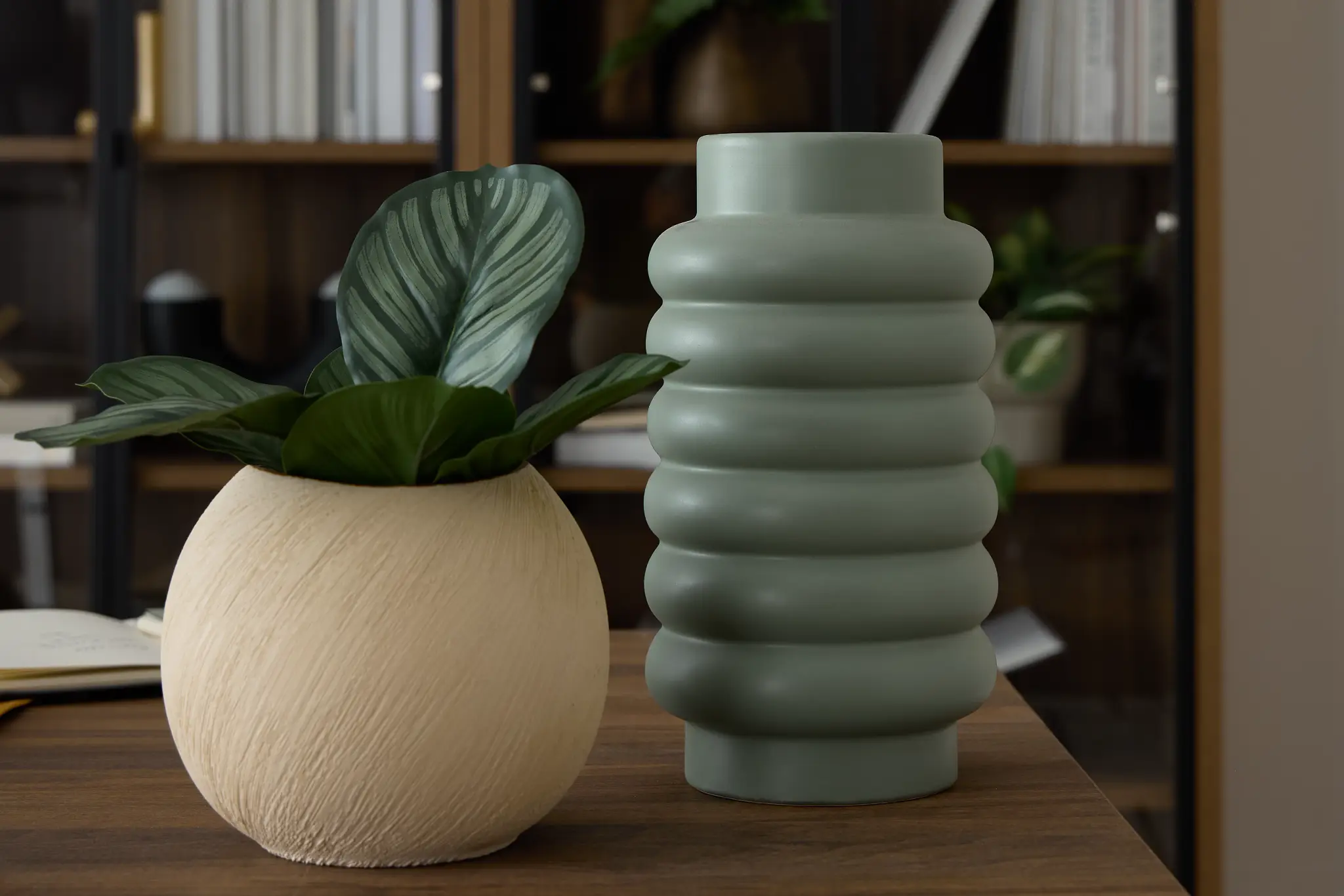 Jonni Light Green Medium Vase Jonni Light Green Medium Vase