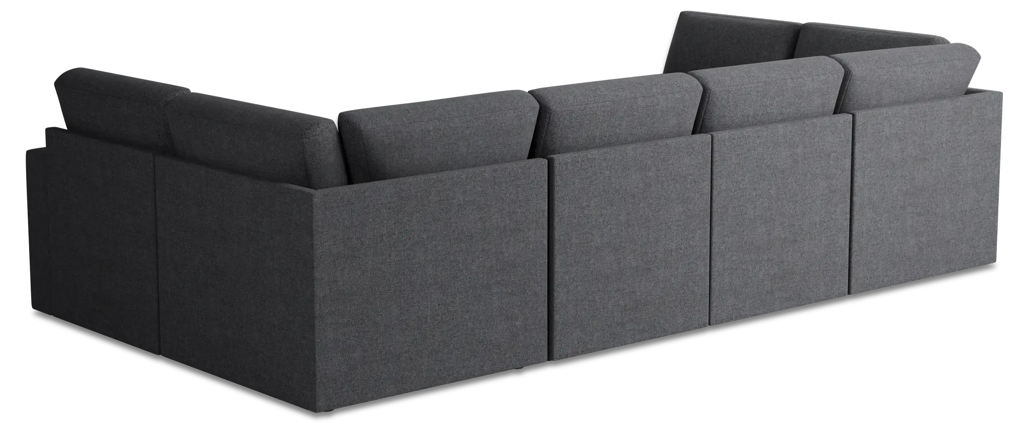 Citymod Dark Gray Fabric 8-piece Pit Sectional Citymod Dark Gray Fabric 8-piece Pit Sectional