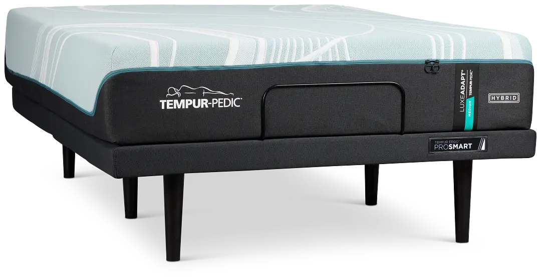Tempur-pedic Tempur-luxeadapt Medium Hybrid Ergo Prosmart Adjustable Mattress Set Tempur-pedic Tempur-luxeadapt Medium Hybrid Ergo Prosmart Adjustable Mattress Set