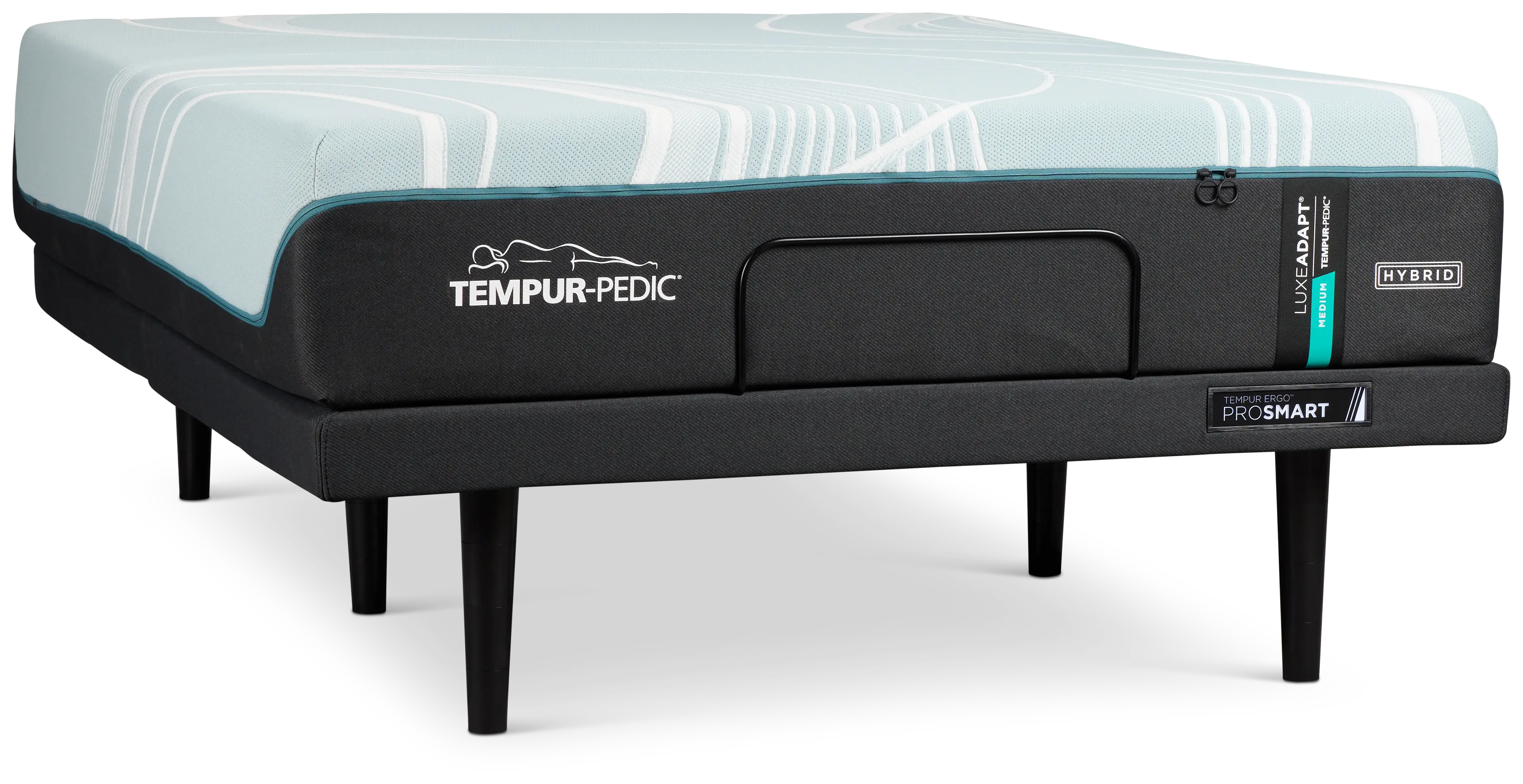 Tempur-pedic Tempur-luxeadapt Medium Hybrid Ergo Prosmart Adjustable Mattress Set Tempur-pedic Tempur-luxeadapt Medium Hybrid Ergo Prosmart Adjustable Mattress Set