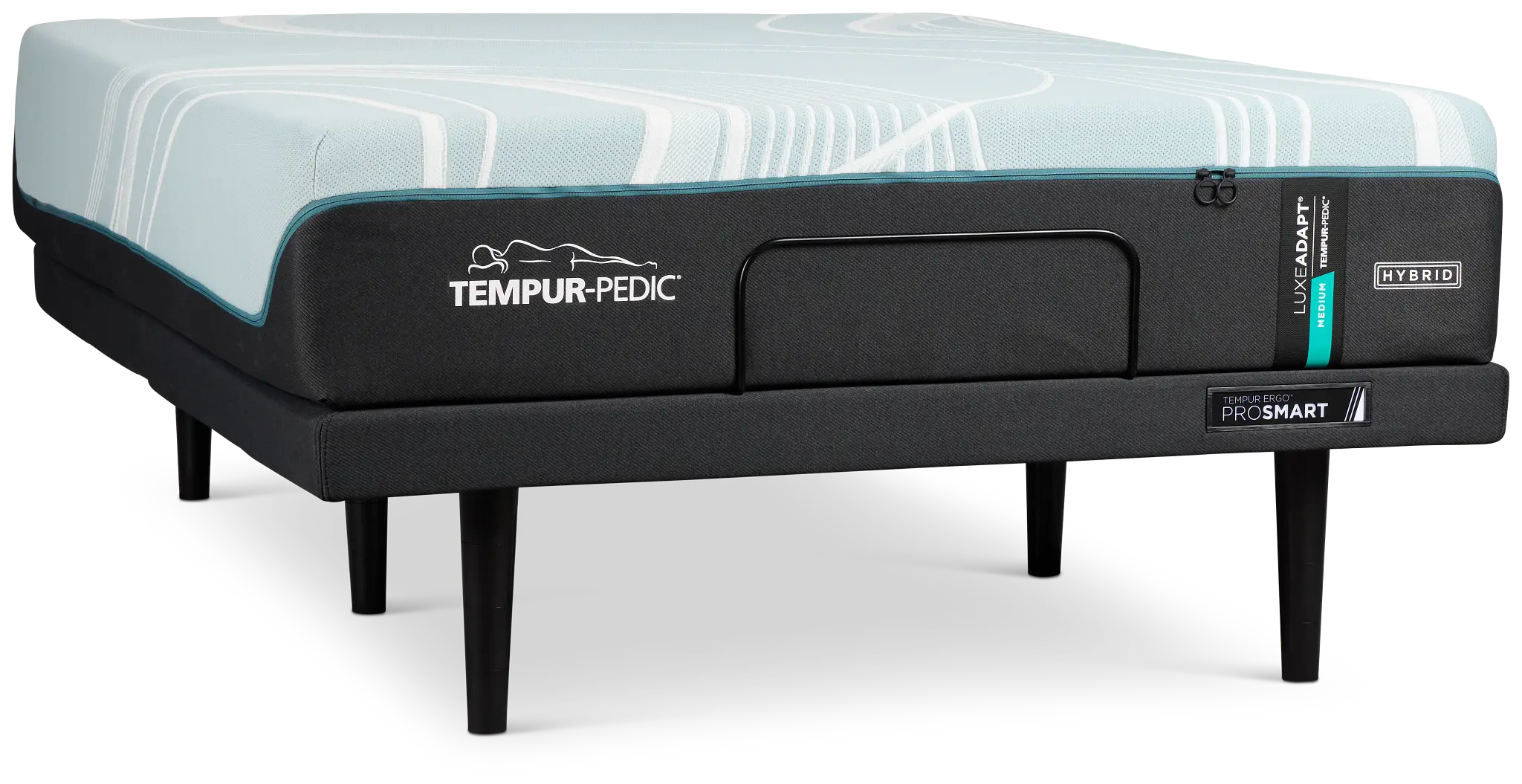 Tempur-pedic Tempur-luxeadapt Medium Hybrid Ergo Prosmart Adjustable Mattress Set Tempur-pedic Tempur-luxeadapt Medium Hybrid Ergo Prosmart Adjustable Mattress Set