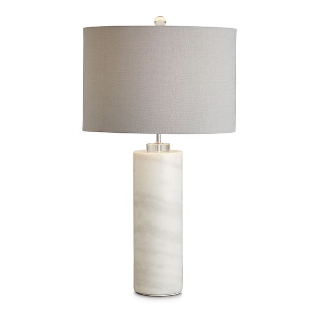 marble table lamp