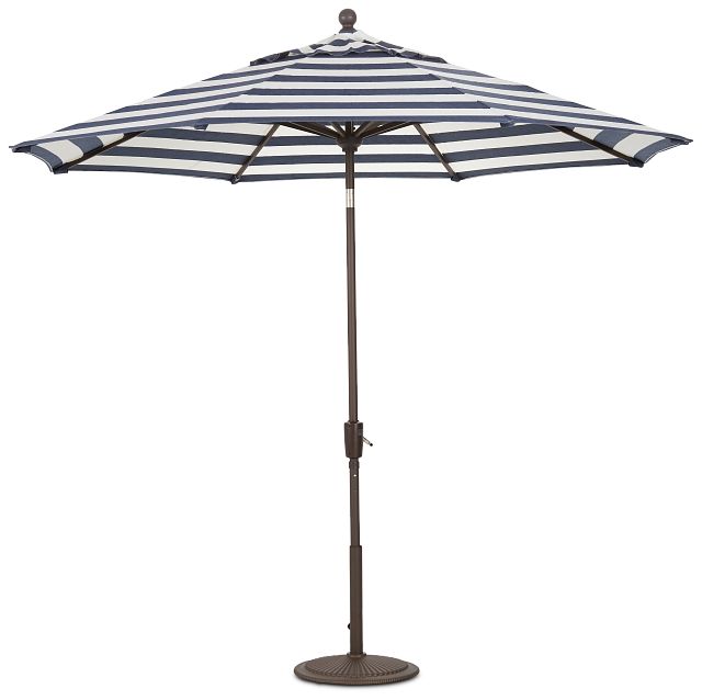 Maui Dark Blue Stripe Umbrella Set (0)