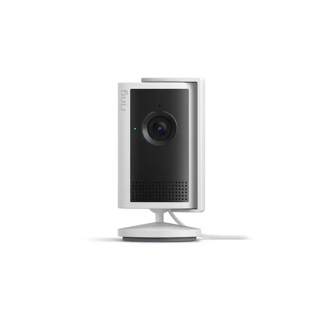 Ring Cam Plus Plug In White Indoor Security Cameras Ring Cam Plus Plug In White Indoor Security Cameras