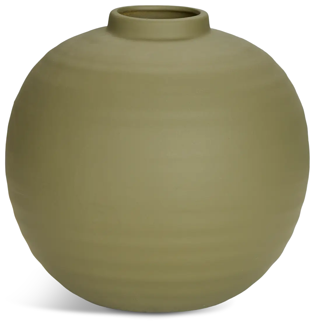 Sorrell Dark Green Medium Vase Sorrell Dark Green Medium Vase