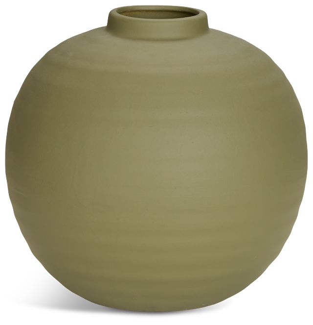 Sorrell Dark Green Medium Vase