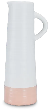 Sable White Medium Vase