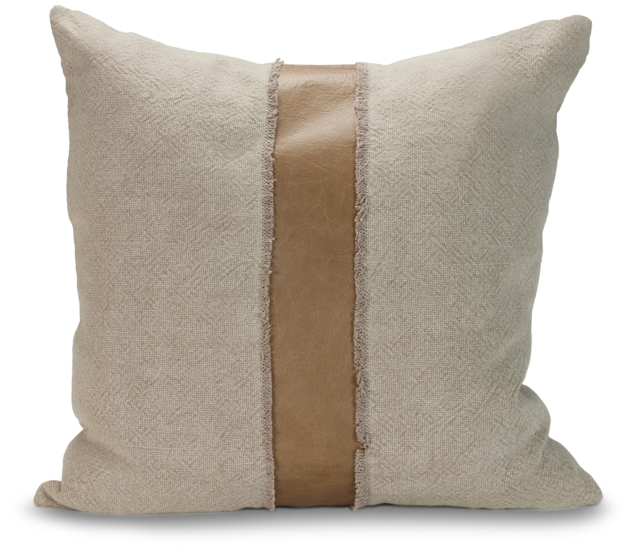 Cristo Taupe 26" Square Accent Pillow
