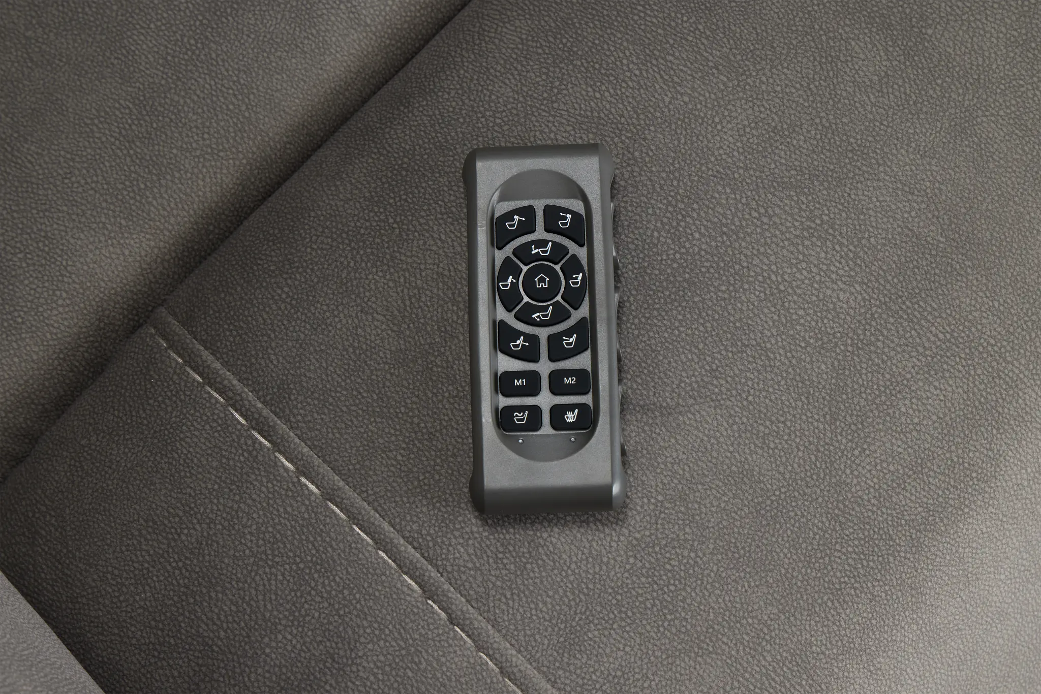 Wells Gray Fabric Power Recliner With Heat And Massage Wells Gray Fabric Power Recliner With Heat And Massage