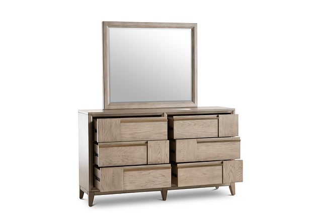 Sedona Gray Dresser & Mirror