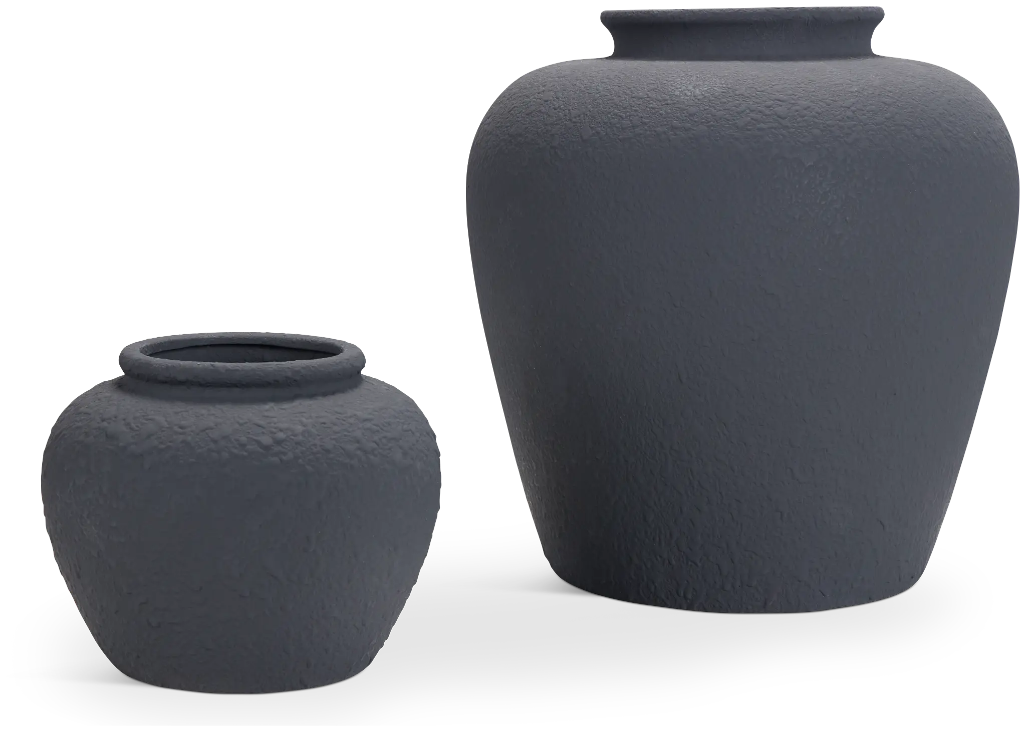 Thea Dark Gray Small Vase Thea Dark Gray Small Vase