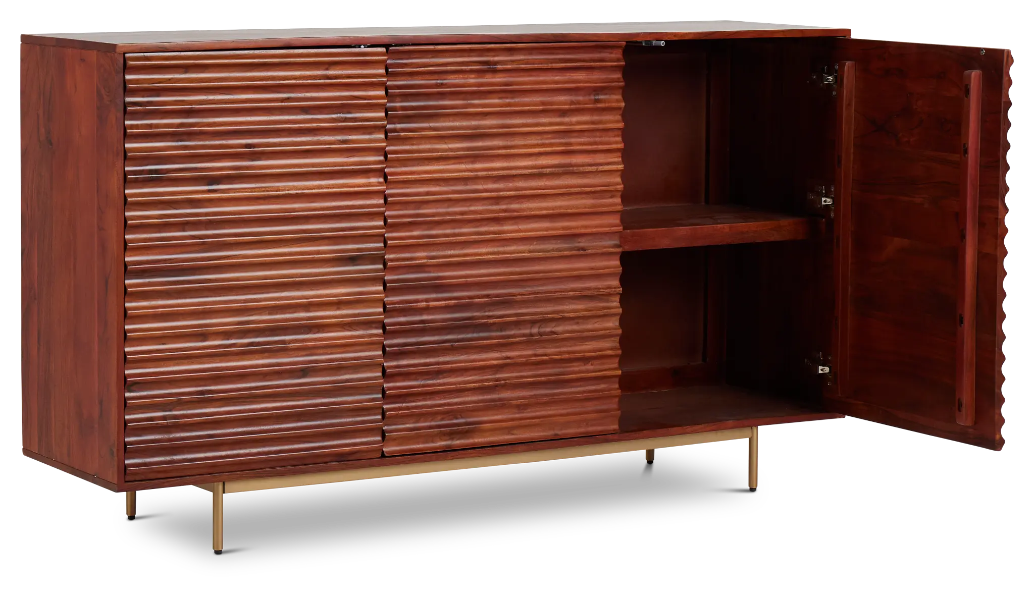 Tate Mid Tone 3 Door Cabinet Tate Mid Tone 3 Door Cabinet