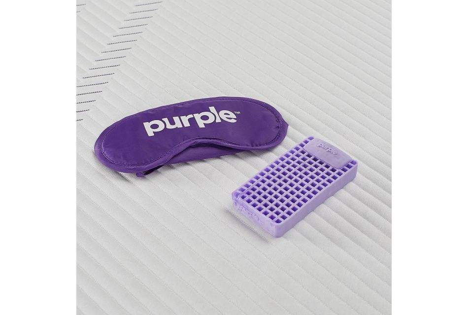 Purple Hybrid Adjustable Mattress Set