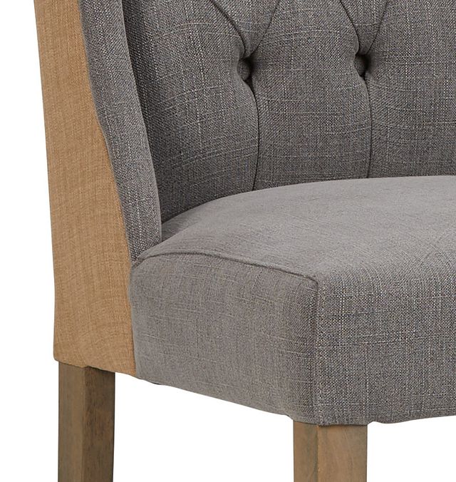 Ravi Gray Upholstered Side Chair (5)