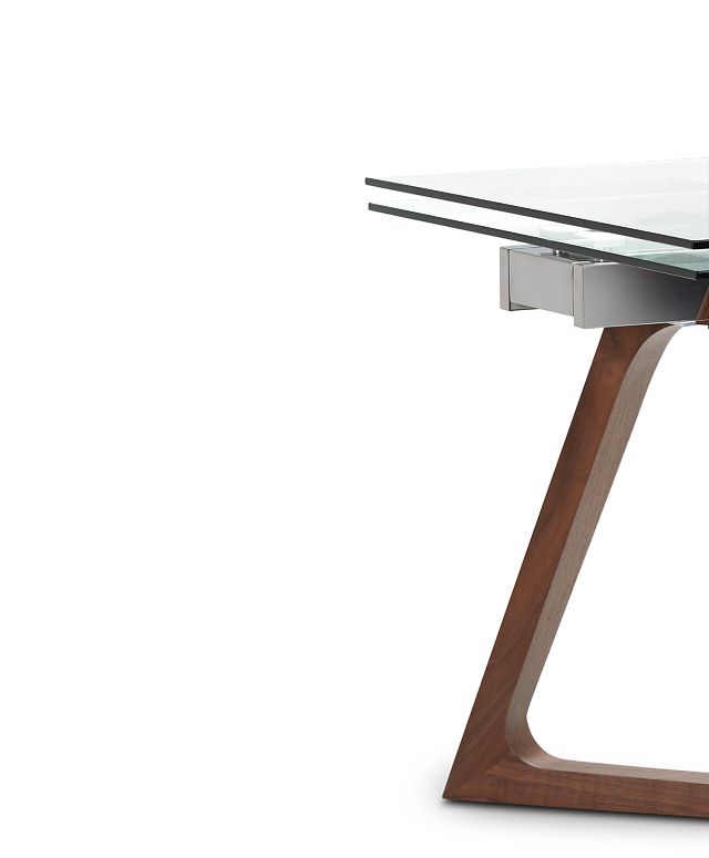 Fresno Glass Rectangular Table