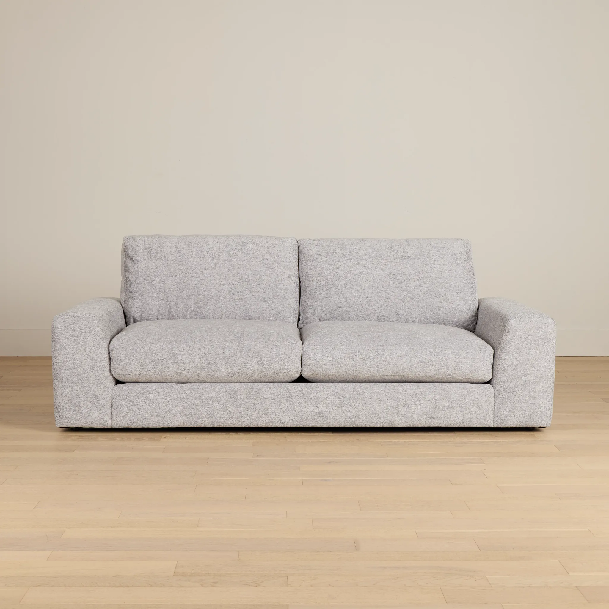 Calista Pewter Fabric Sofa