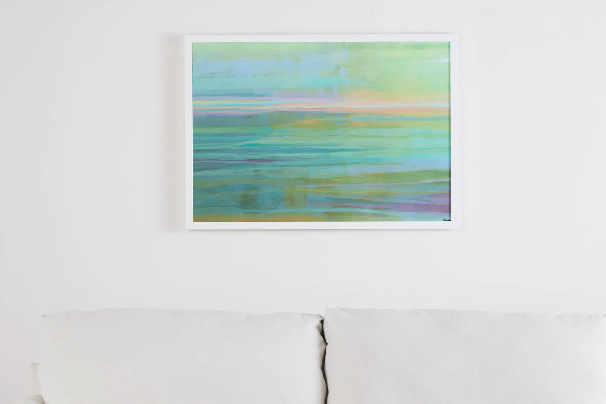 Serene Green Framed Wall Art Serene Green Framed Wall Art