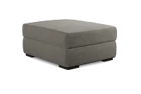 Edgewater Maguire Pewter Ottoman