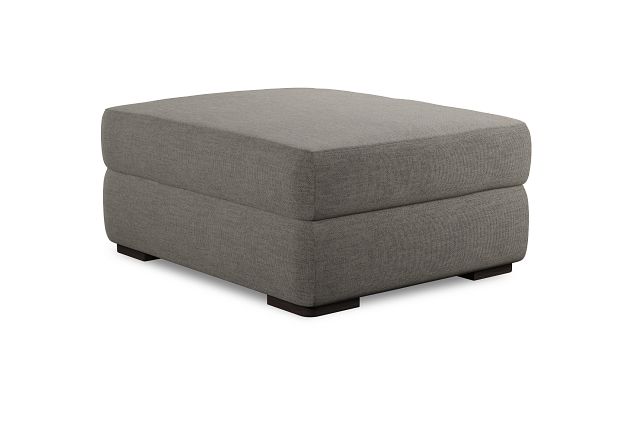 Edgewater Maguire Pewter Ottoman