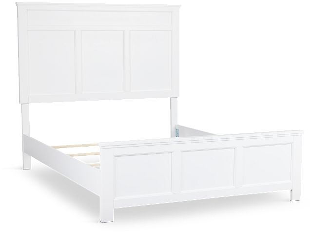 Seabrook White Panel Bed