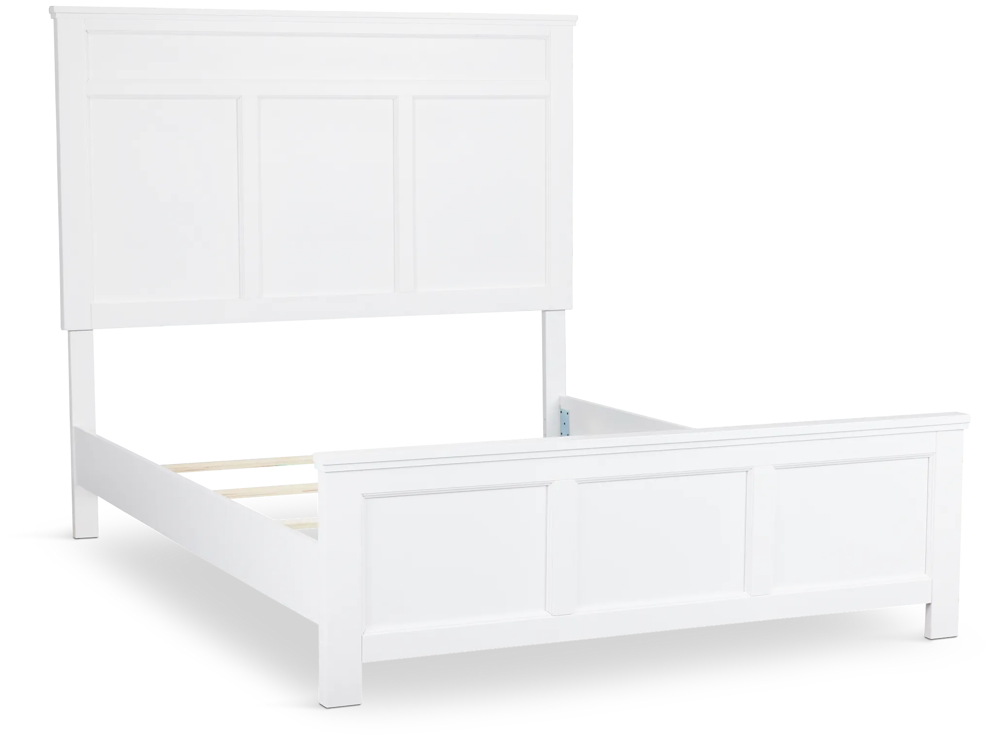 Seabrook White Panel Bed