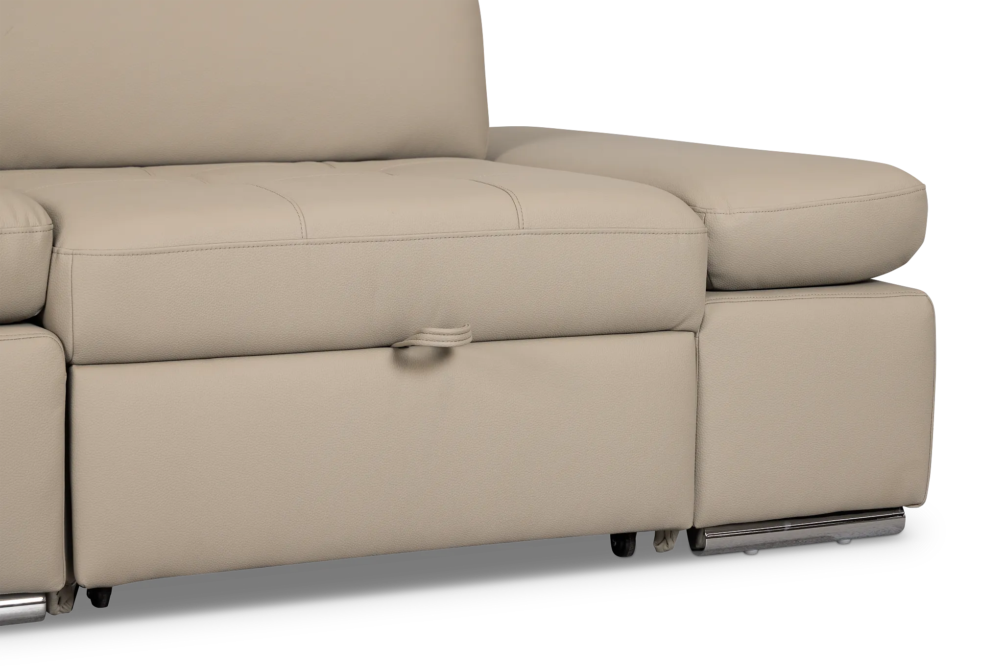 Eden Gray Micro Chair Pull-up Sleeper