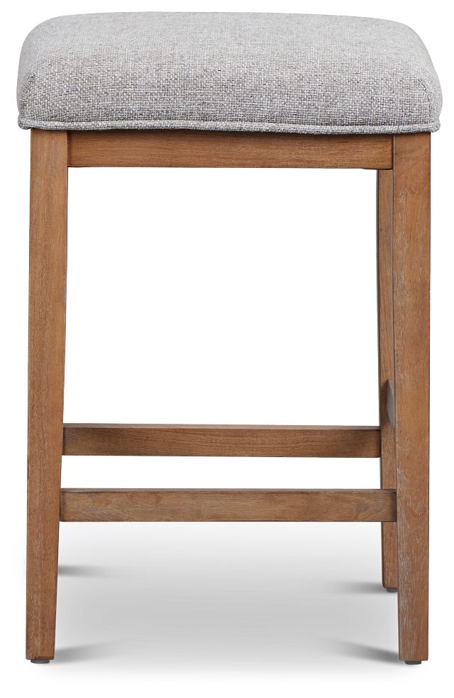 Provo Gray 24" Upholstered Barstool
