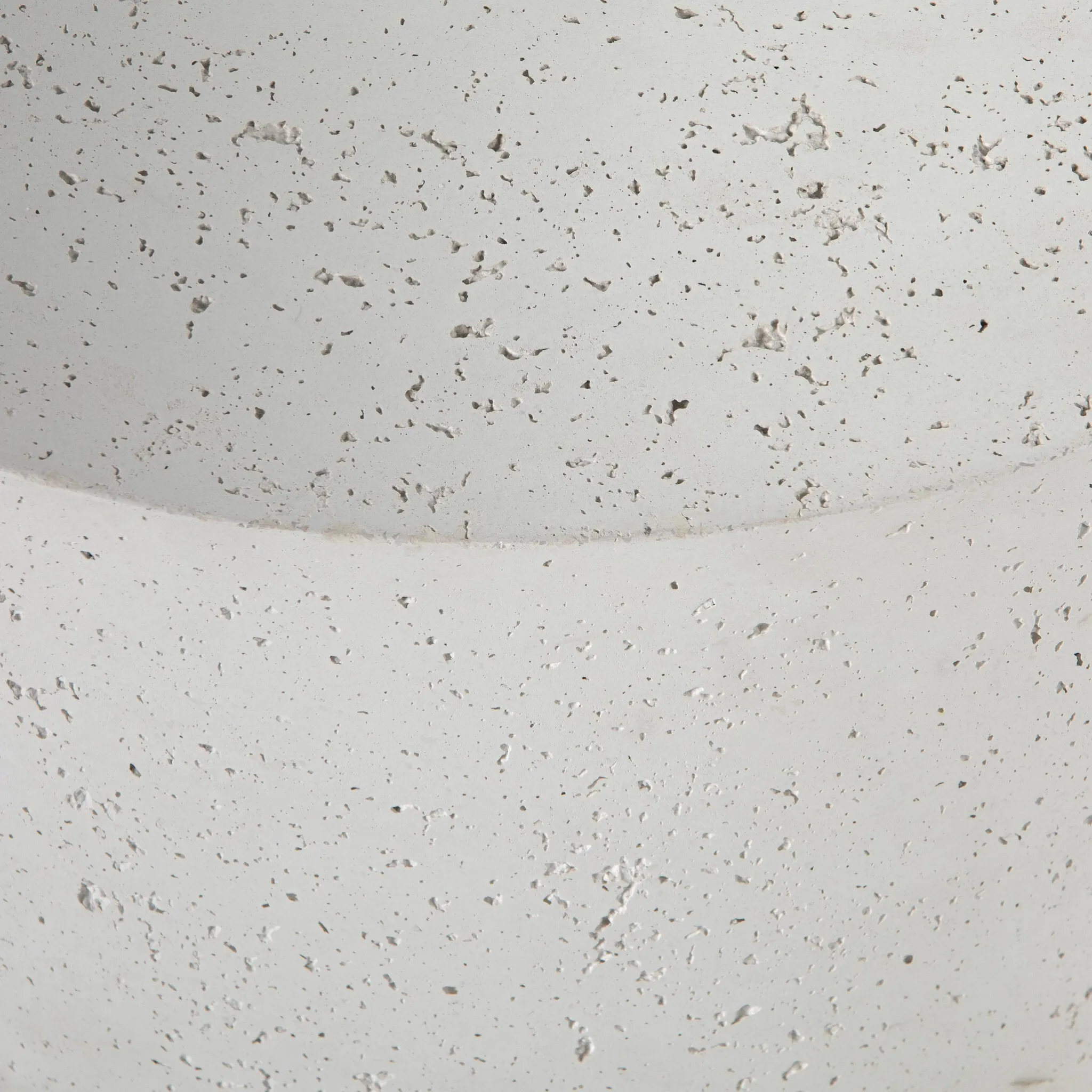 Four Hands Miza White Large Round Coffee Table