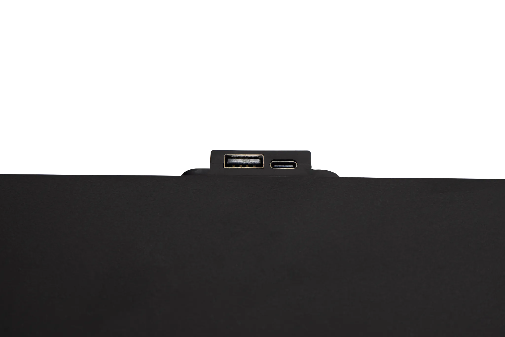 Lyndie Black 2-drawer Nightstand