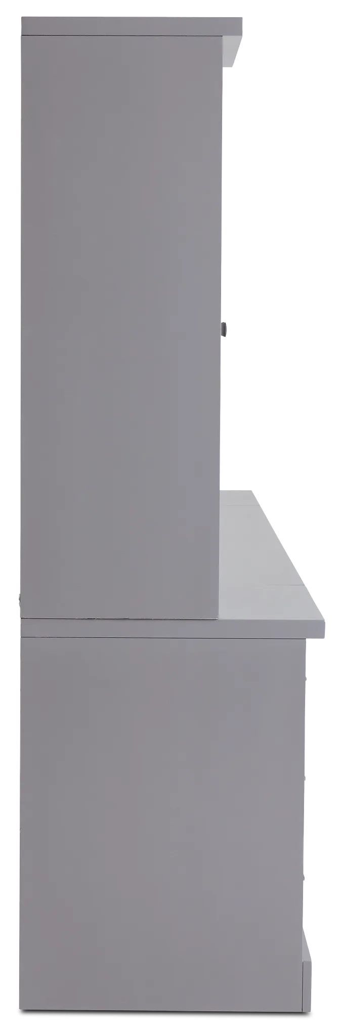 Newport Gray Large Door Entertainment Wall