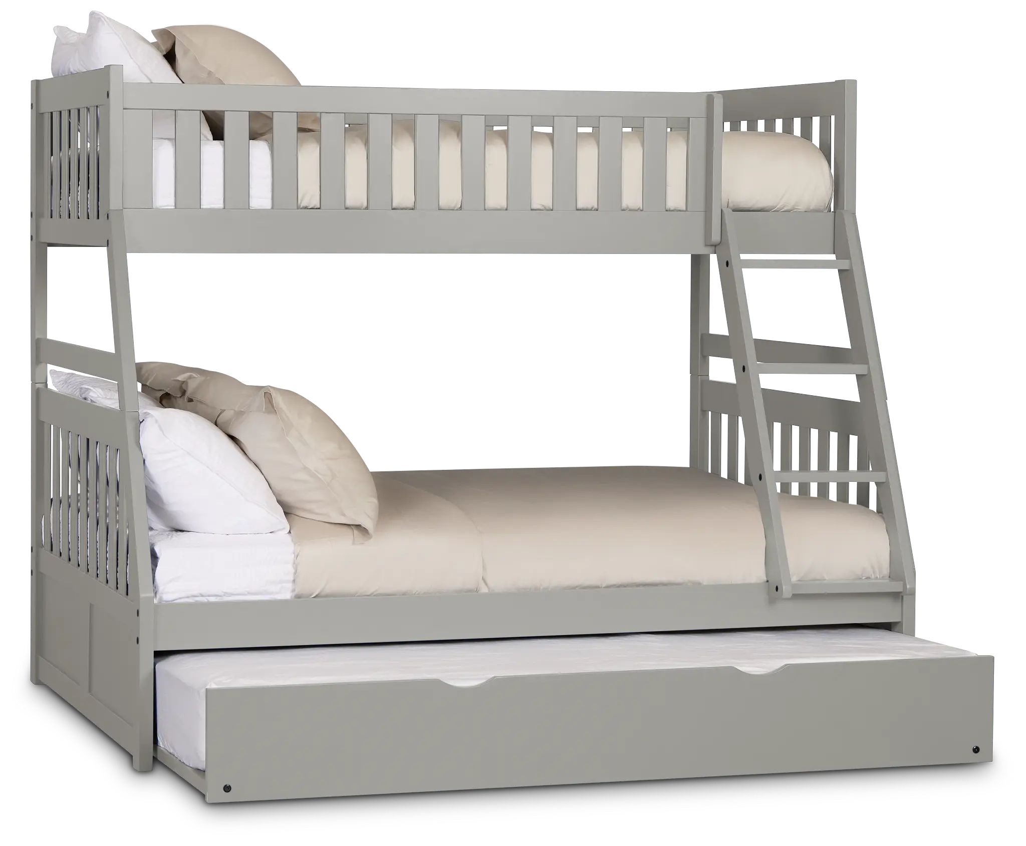 Charleston Gray Trundle Bunk Bed Charleston Gray Trundle Bunk Bed