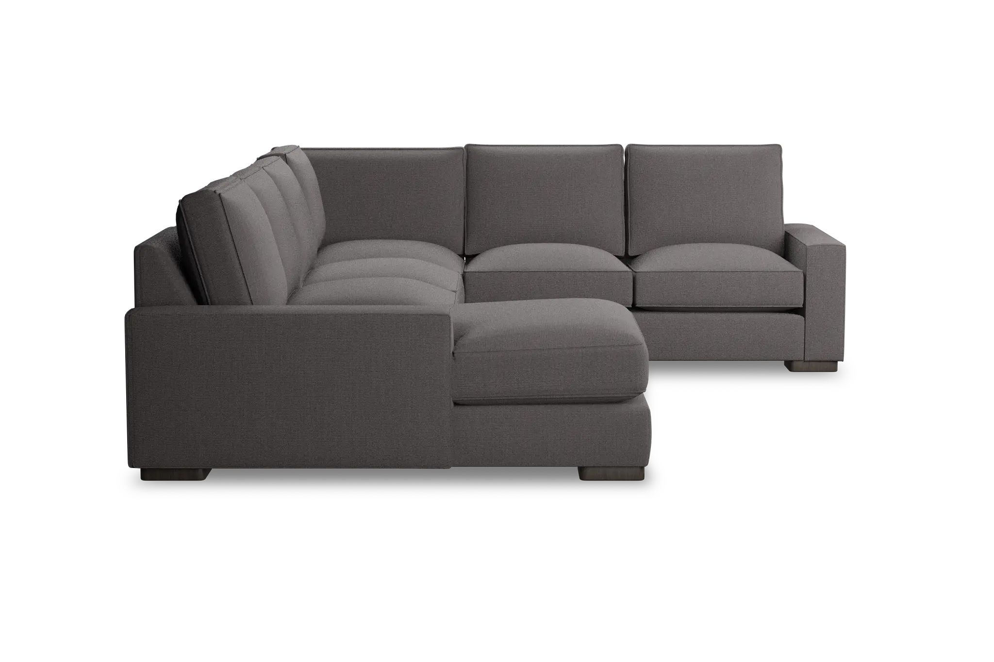 Edgewater Peyton Gray Medium Left Chaise Sectional Edgewater Peyton Gray Medium Left Chaise Sectional