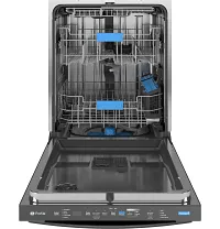 Ge Profile 755 Series Black Stnl Steel Built In Dishwasher