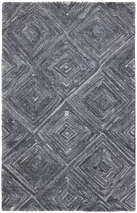Blaze Black 8x10 Area Rug