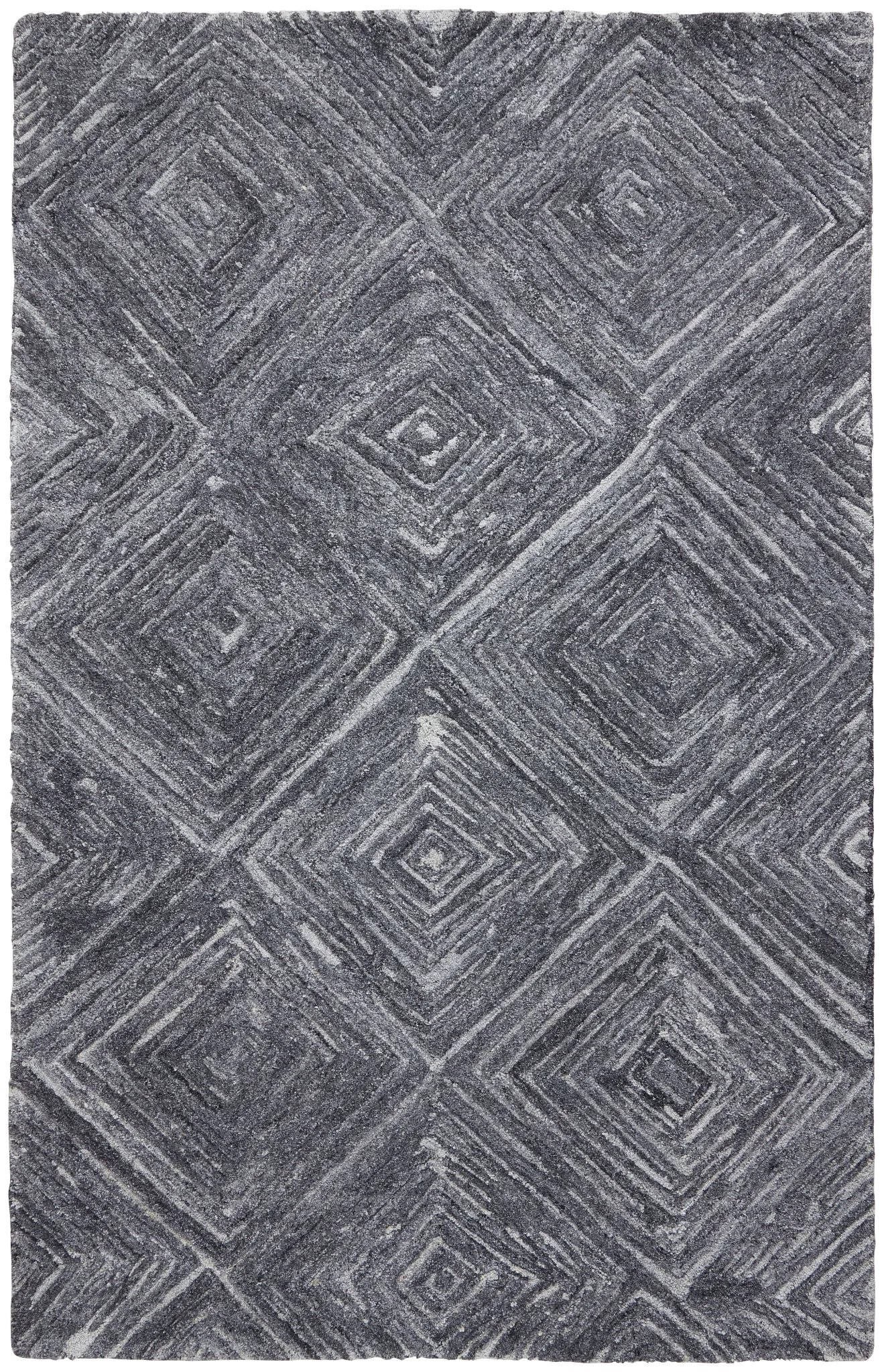 Blaze Black 8x10 Area Rug