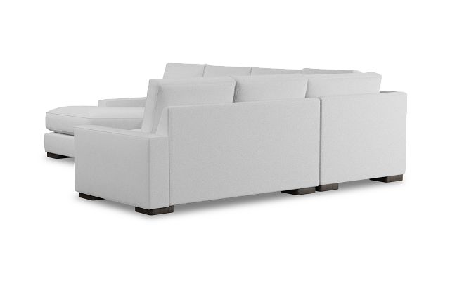 Edgewater Peyton White Medium Left Chaise Sectional