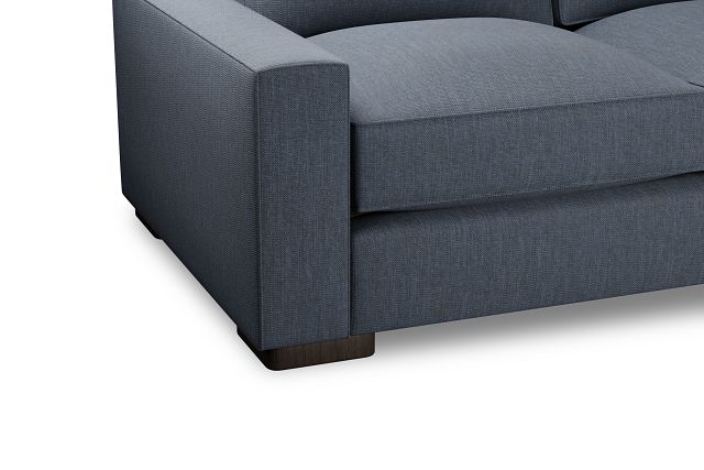 Edgewater Victory Dark Blue Small Two-arm Sectional