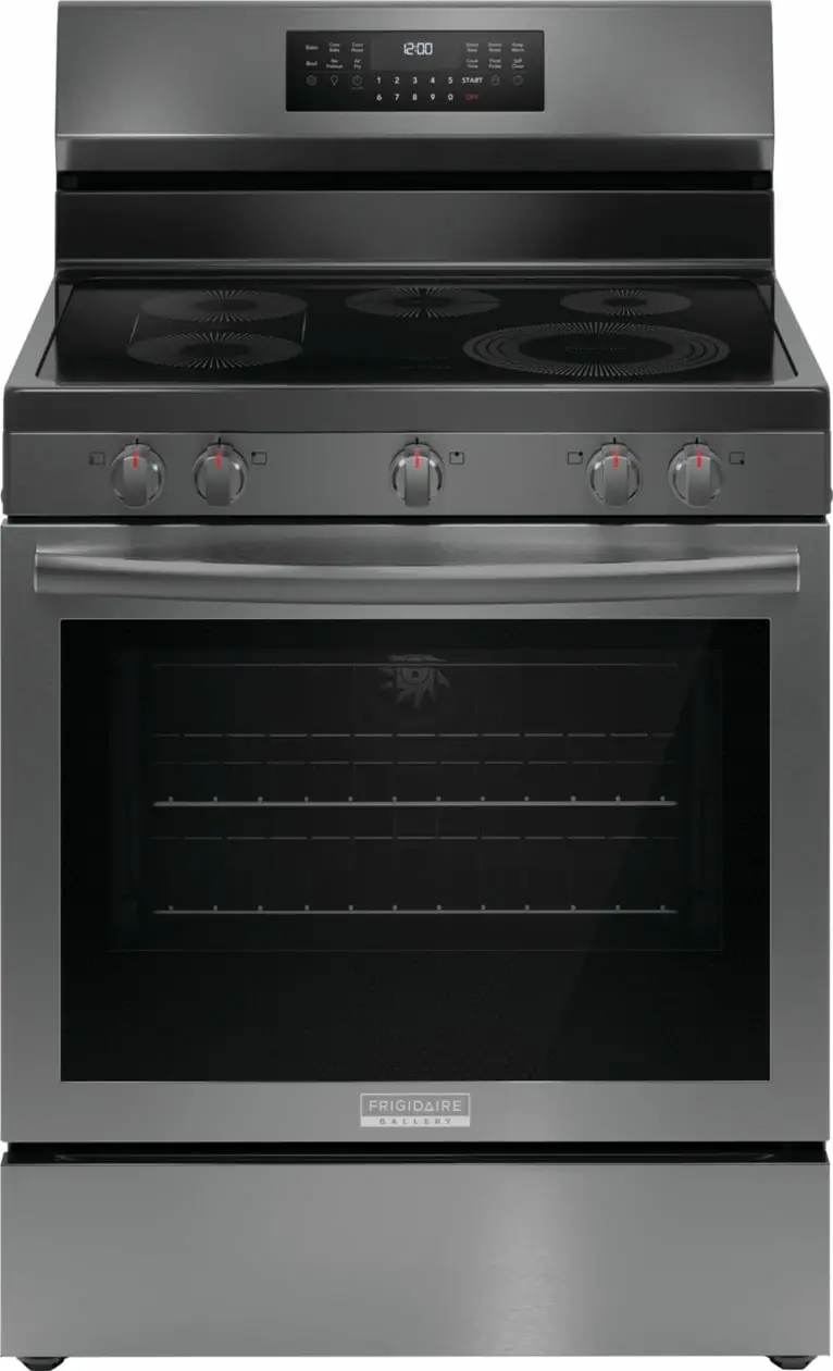 Frigidaire 3060 Series Black Stnl Steel Electric Range Frigidaire 3060 Series Black Stnl Steel Electric Range
