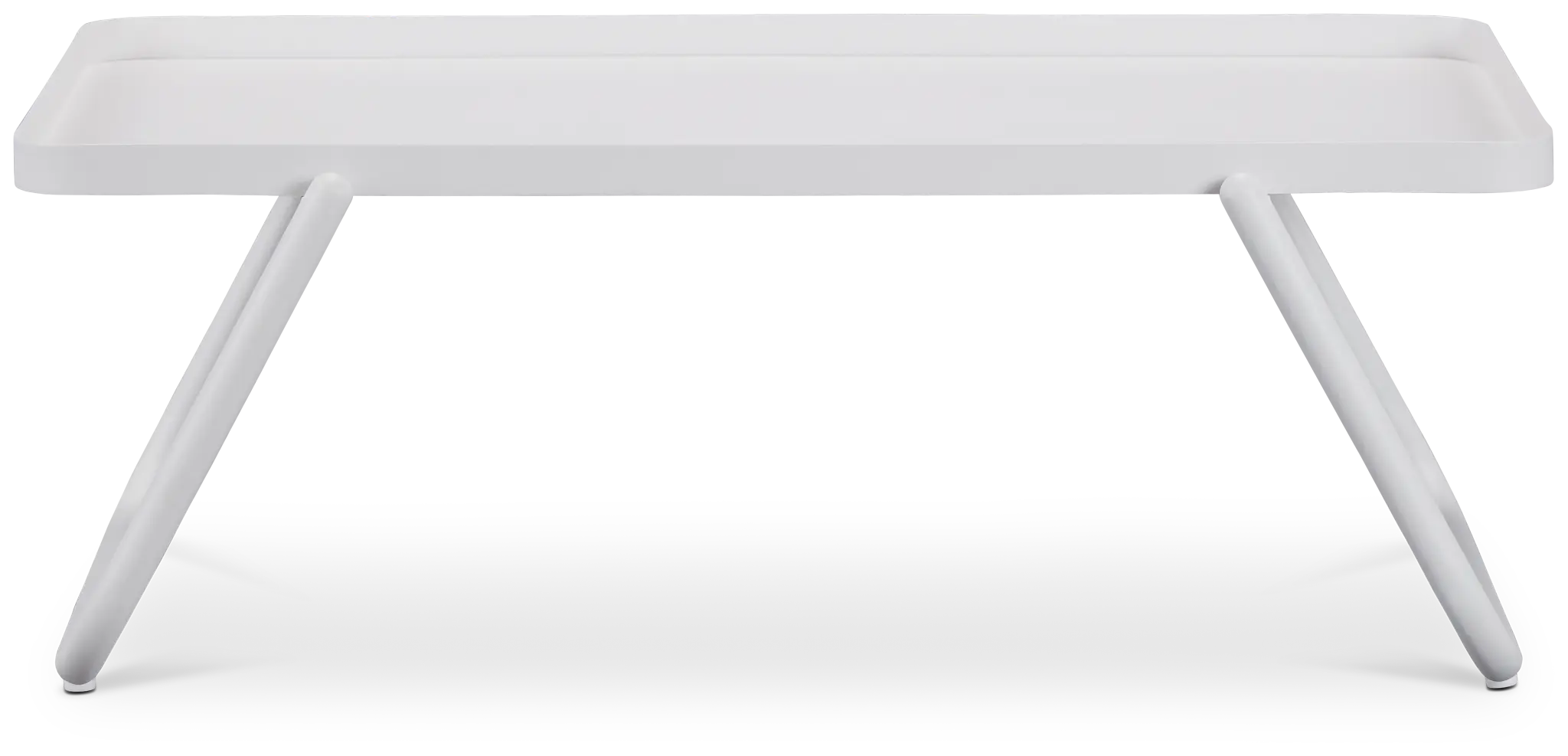 Tortuga White Rect End Table Tortuga White Rect End Table