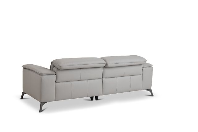 Pearson Gray Leather Sofa (5)