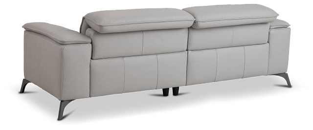 Pearson Gray Leather Sofa