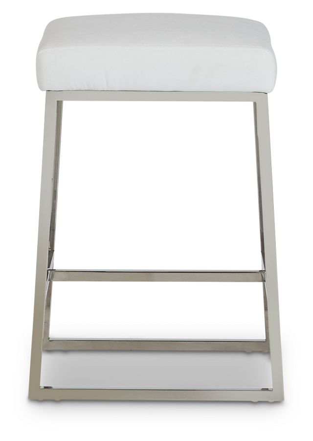 Miami Whitefabric 24" Stool (3)