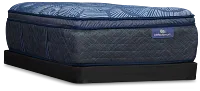 Serta Perfect Sleeper Cobalt Calm 15" Plush Pillow Top Mattress