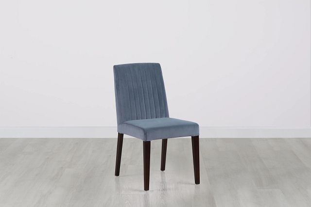 Fraser Light Gray Velvet Upholstered Side Chair (0)