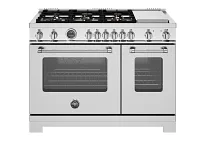 Bertazzoni 486 Series Stainless Steel 48" Gas Range