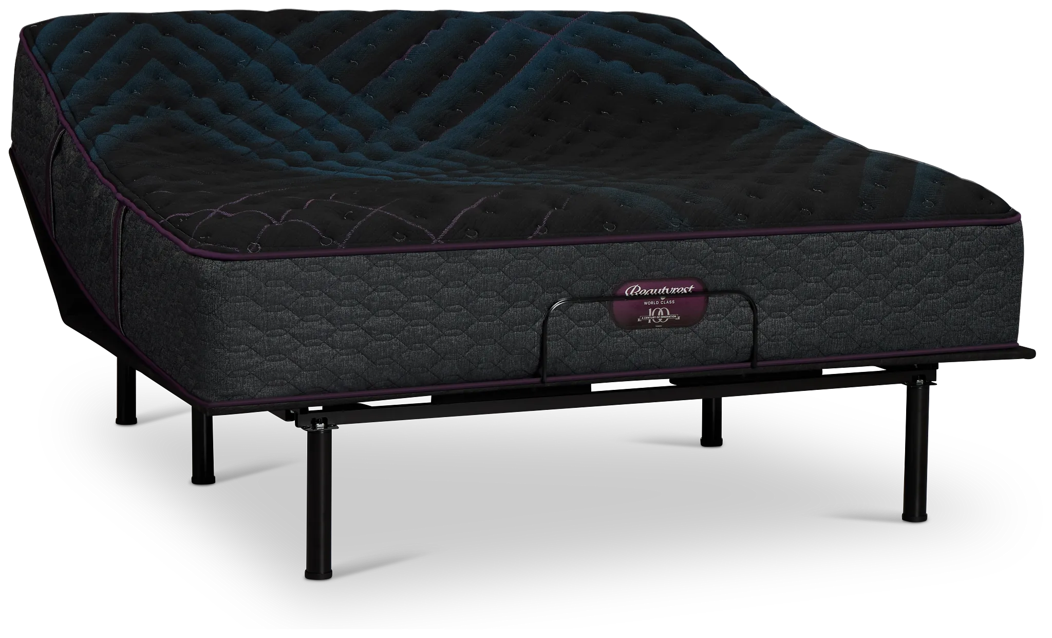 Beautyrest World Class Level 3 Extra Firm Basic 2.0 Adjustable Mattress Set