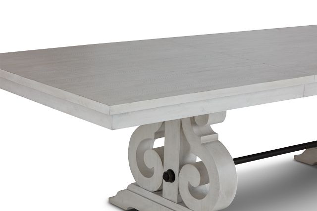 Sonoma Ivory Trestle Table