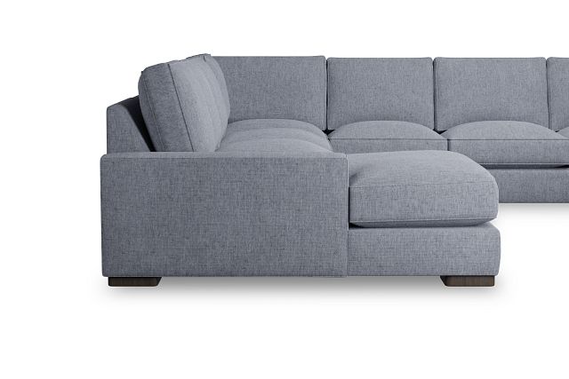 Edgewater Elevation Gray Large Left Chaise Sectional
