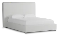 Grayton Elite Ivory 54" Upholstered Platform Bed